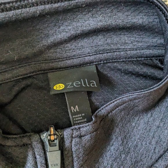 Unisex Zella Athletic Wear Zip Up Jacket Medium Running Gym Active Performance - Picture 8 of 9